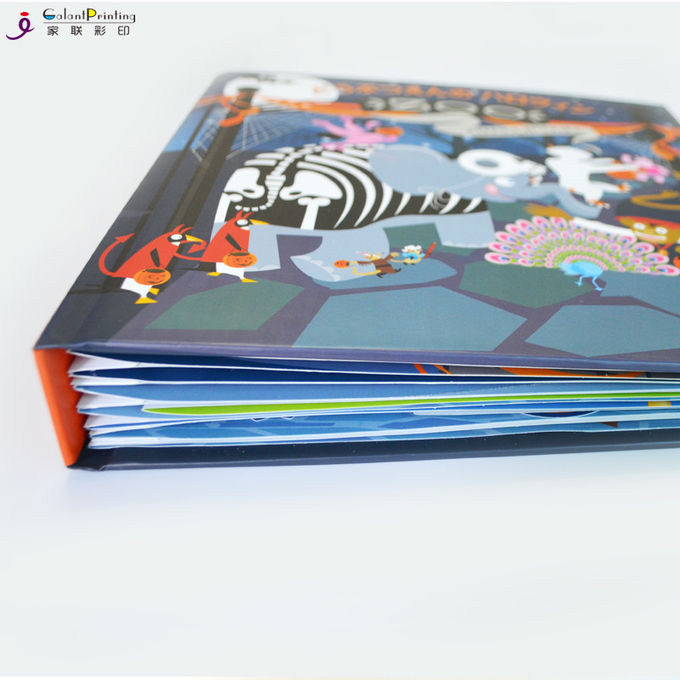 Duiken de Hardcover 3d Kinderen de Douane van Verhaalboeken Drukkend op Glanzende Laminering