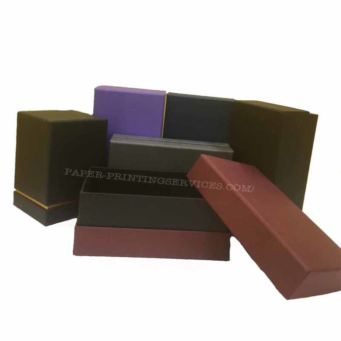 Luxe Gedrukte Verpakkende Vakjes/Karton die Kosmetisch de Giftdocument van Parfumjuwelen Vakje verpakken