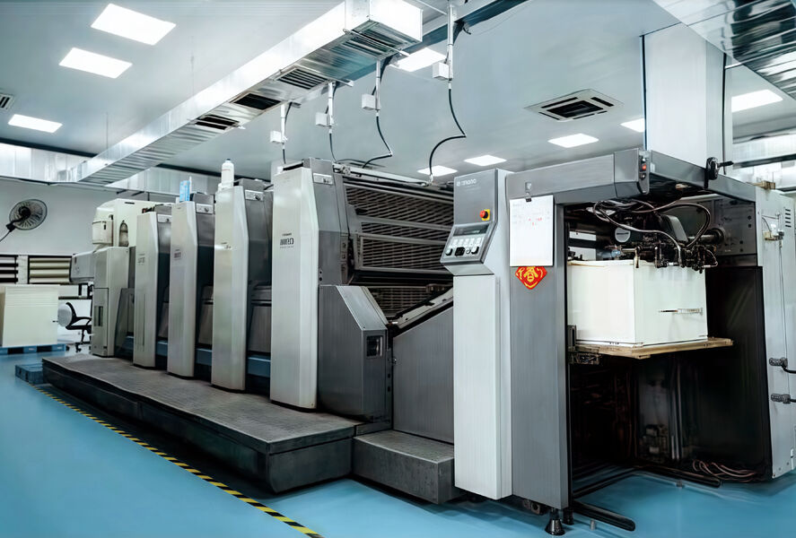 Guangzhou Changguan Printing Co., Ltd productielijn van de fabrikant