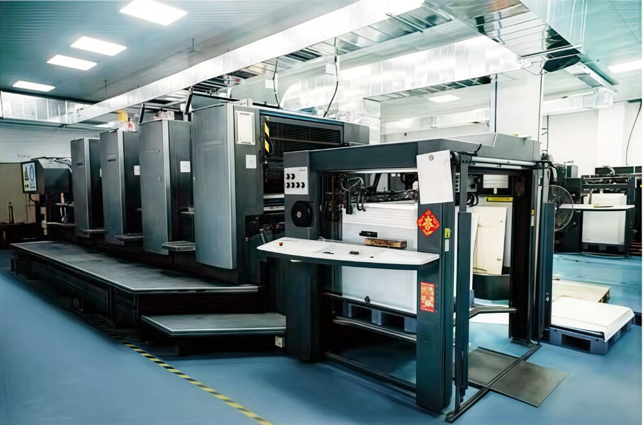 Guangzhou Changguan Printing Co., Ltd productielijn van de fabrikant