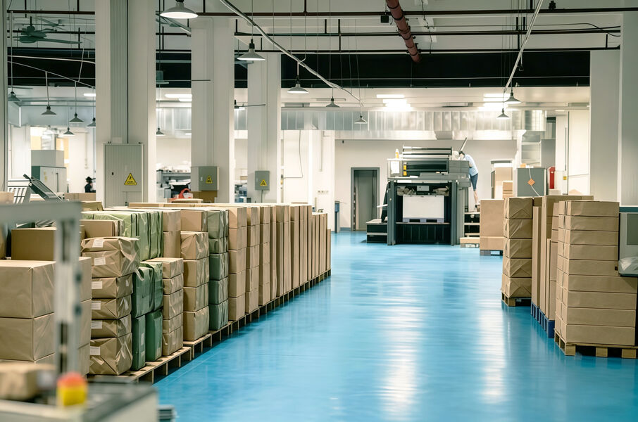 Guangzhou Changguan Printing Co., Ltd productielijn van de fabrikant