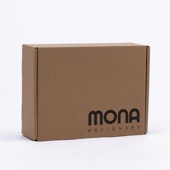 Gepersonaliseerd logo Eco-vriendelijk wit stevig papier karton geschenk mailing opvouwbare verzenddozen 9