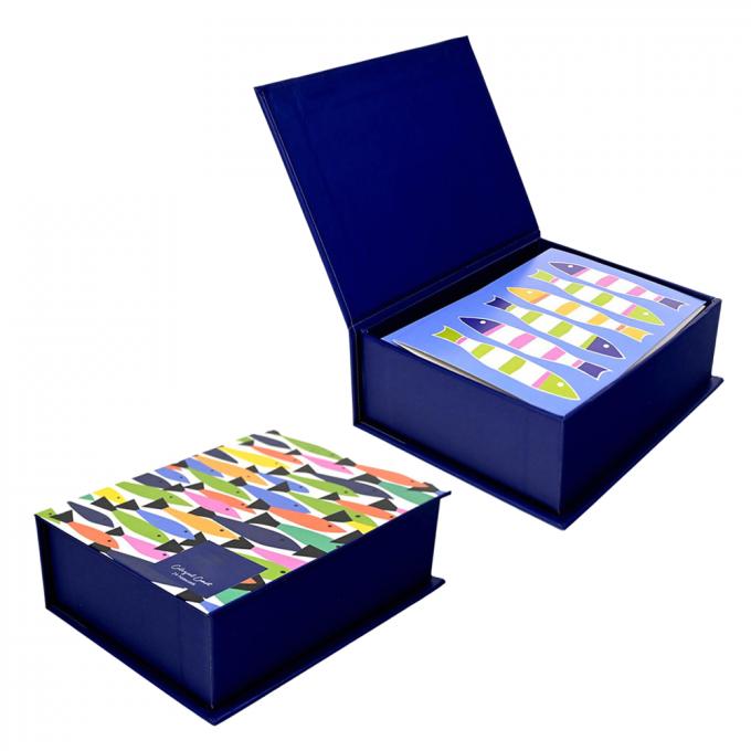 UV en Offset Printing Bedankkaarten Set Met Doos En Envelop Gevouwen Groetekaartjes 3