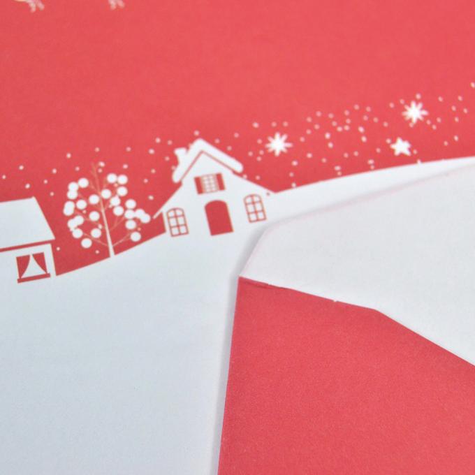 Medium papieren enveloppen Kleurrijke groetkaarten afdrukken Aanpassingen 6