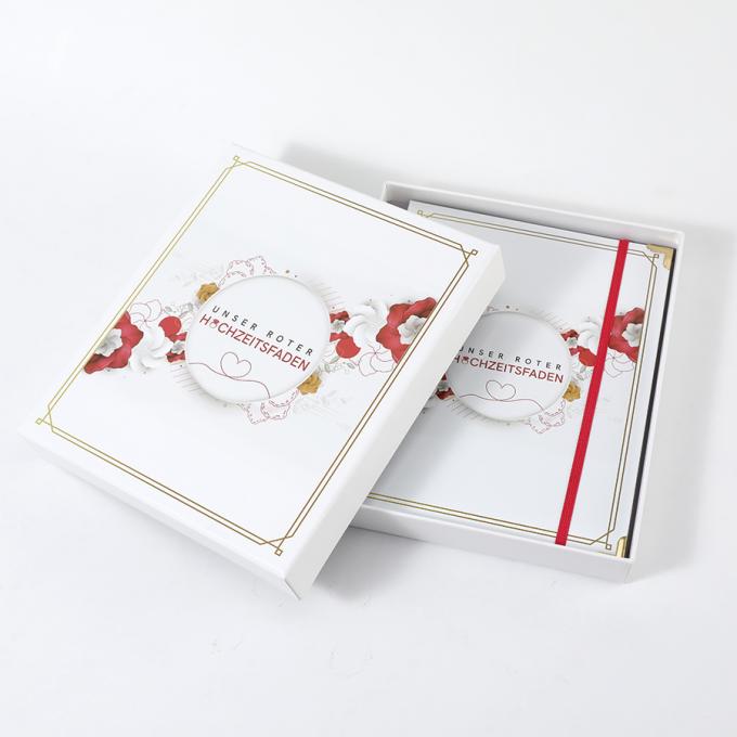 Goud folie spiraal bruiloft planner voor A5 bloemen bruiloft gastenboek organisator 4