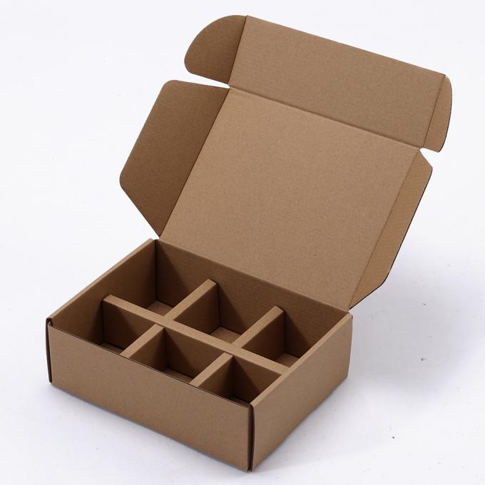 Gepersonaliseerd logo Eco-vriendelijk wit stevig papier karton geschenk mailing opvouwbare verzenddozen 6