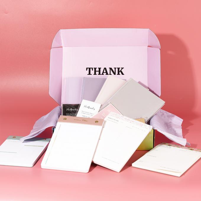 Retail Stand Box Custom Logo gegolfd papier karton verpakking mailer voor notebook 8