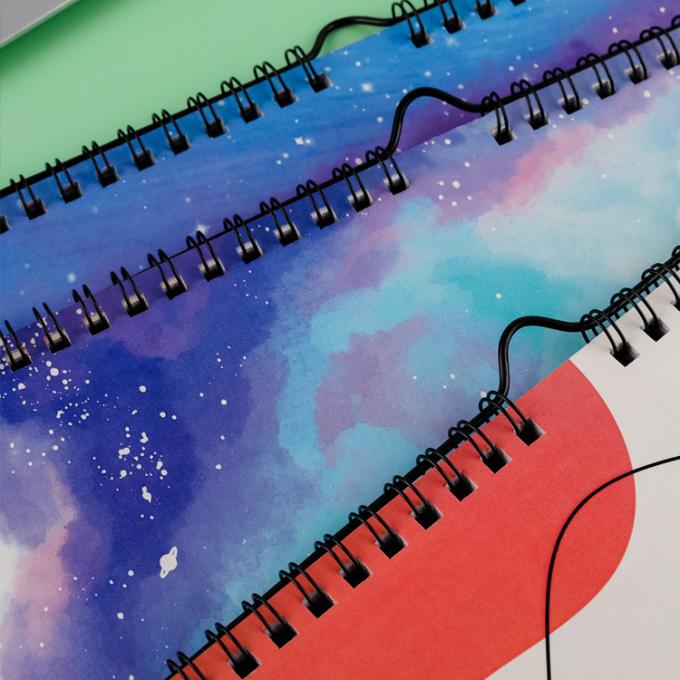 Papieren hoes Ongedateerde Doelagenda Dagelijkse Maandelijkse Jaarlijkse Spiraal Journal Planner Gewoonte Tracker 7