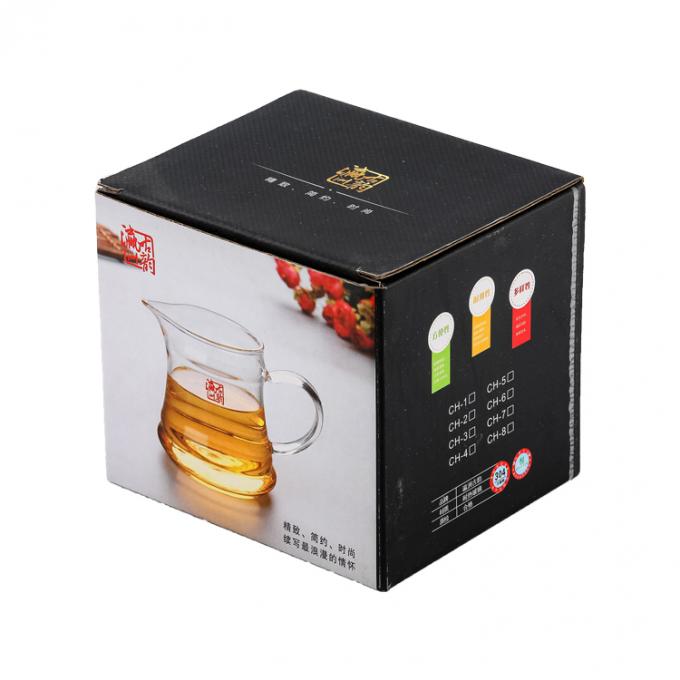 Custom Logo Printed Tea Packaging Vierkante buisdoos Papier verpakkingsdoos Design 3