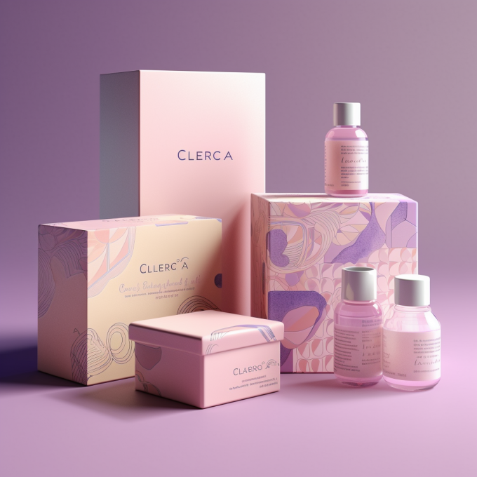 CMYK Pantone-kleur Op maat gedrukte milieuvriendelijke witte karton cosmetische doos Verpakking 7