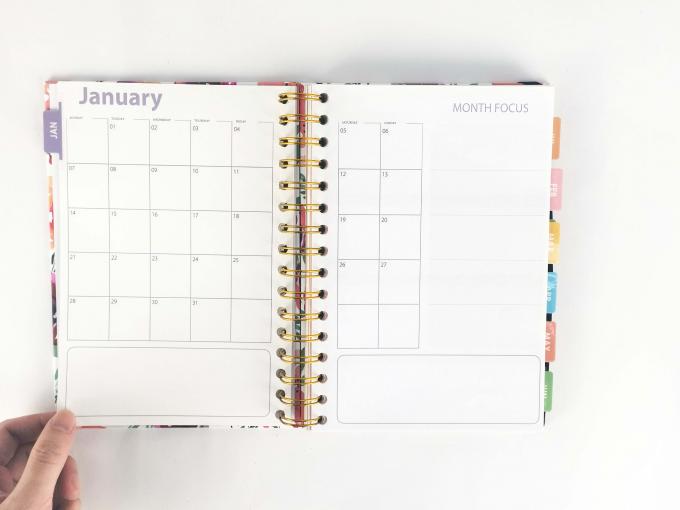 Leer cover materiaal samenstelling boek ontwerp 365 dagen dagelijks dagboek budgetboek 2