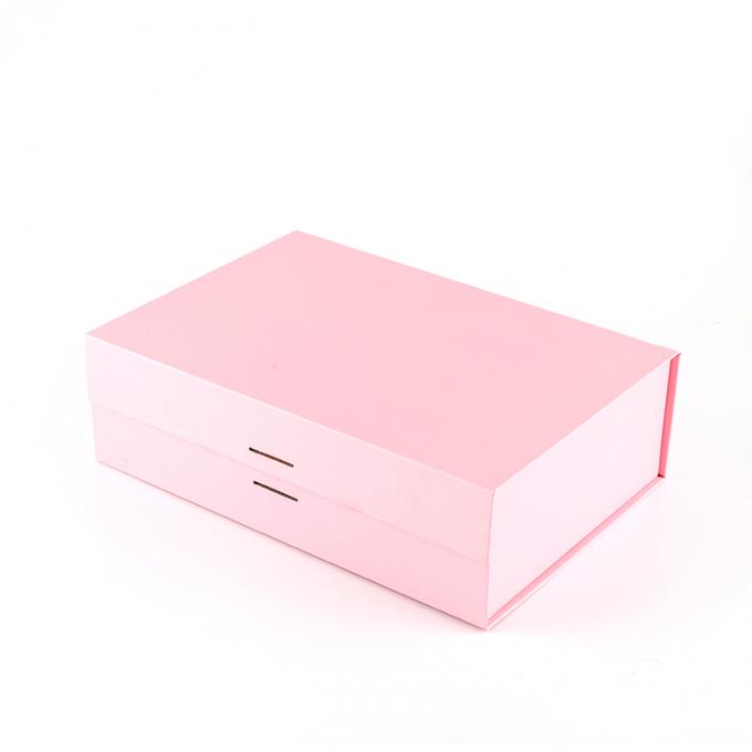 Custom logo hardcover papier verpakking vouwbare magneet vouwbaar cadeaubon met magnetisch deksel 8
