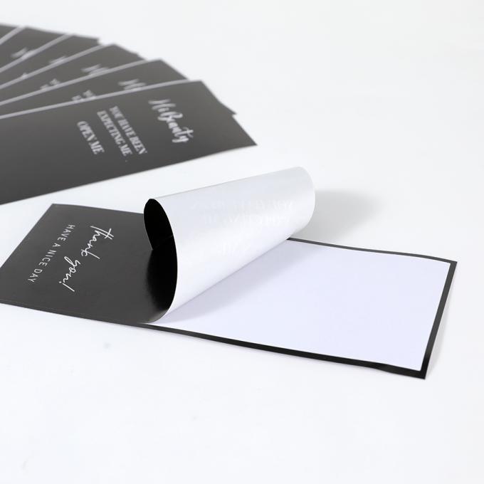 Waterdicht rechthoekig pakket zegel sticker maatbestelling aanvaard voor sterke doos 5