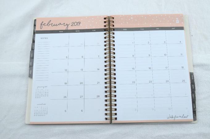Spiraal gebonden PVC planner dagboekboek met offset print organisator 3