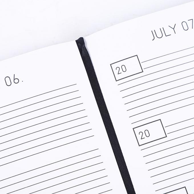 A5 gelamineerd notitieboek met harde omslag Druk 365 pagina's Dagschema Journal Agenda Planner 0