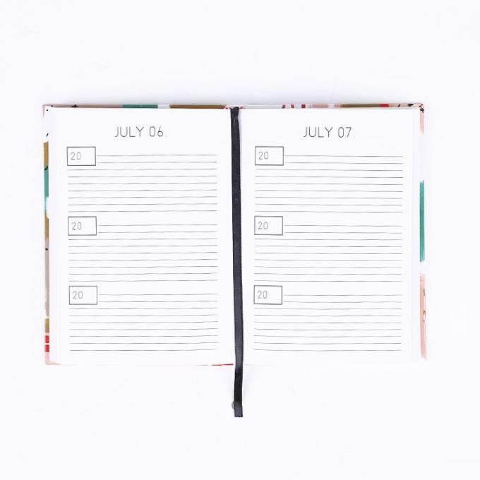A5 gelamineerd notitieboek met harde omslag Druk 365 pagina's Dagschema Journal Agenda Planner 3