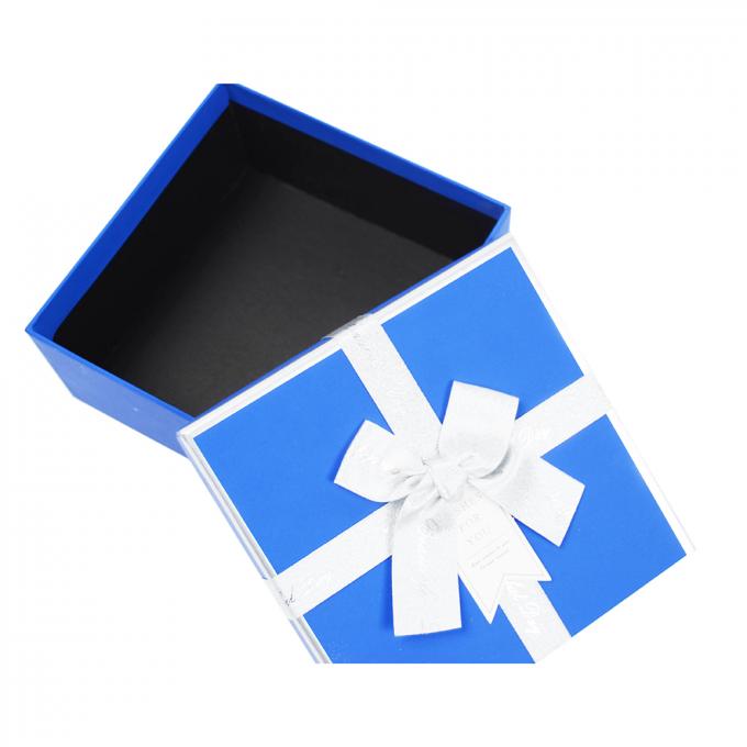 Custom Logo Kleurrijk CMYK Karton Papier Geschenkopslag Doos Verpakking met lintboog 9