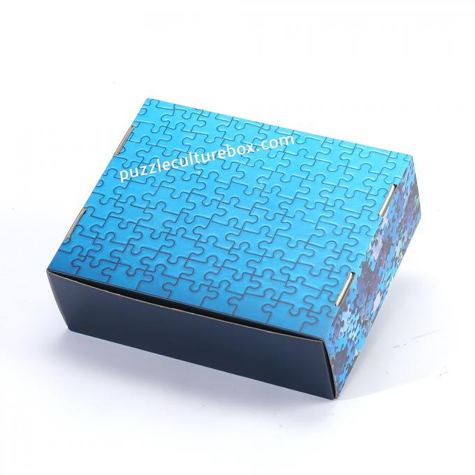 CMYK Printed Corrugated Board Postal Airplane Shipping Mailing Box met Custom Design 7