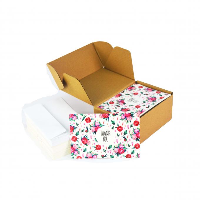 Paper Custom Card Printing Kleurrijk Bedrijf Bedankkaarten Offset Printing 8
