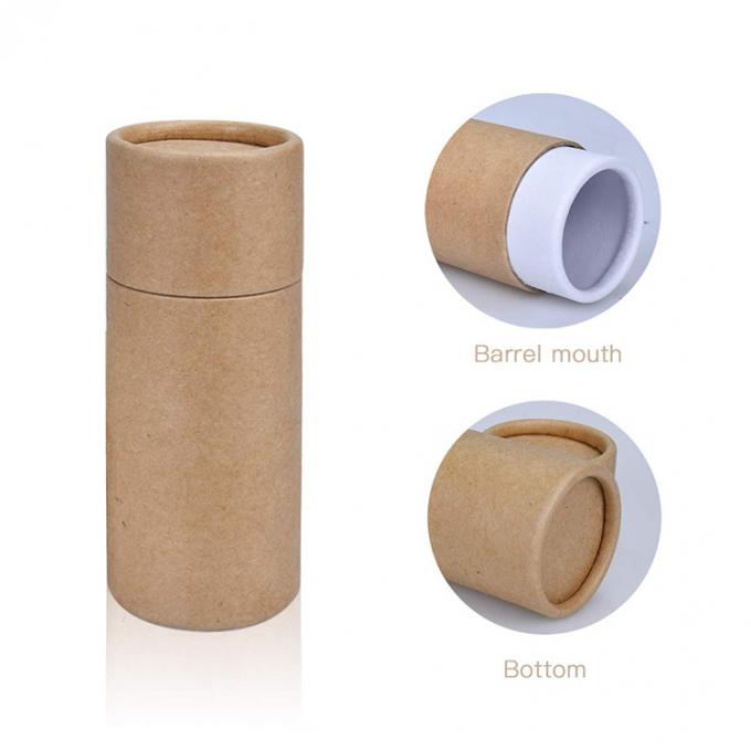 Recyclebaar Custom Logo Tea Packaging Box Kraft Paper Tube Gift Cylinder Tube Box 9