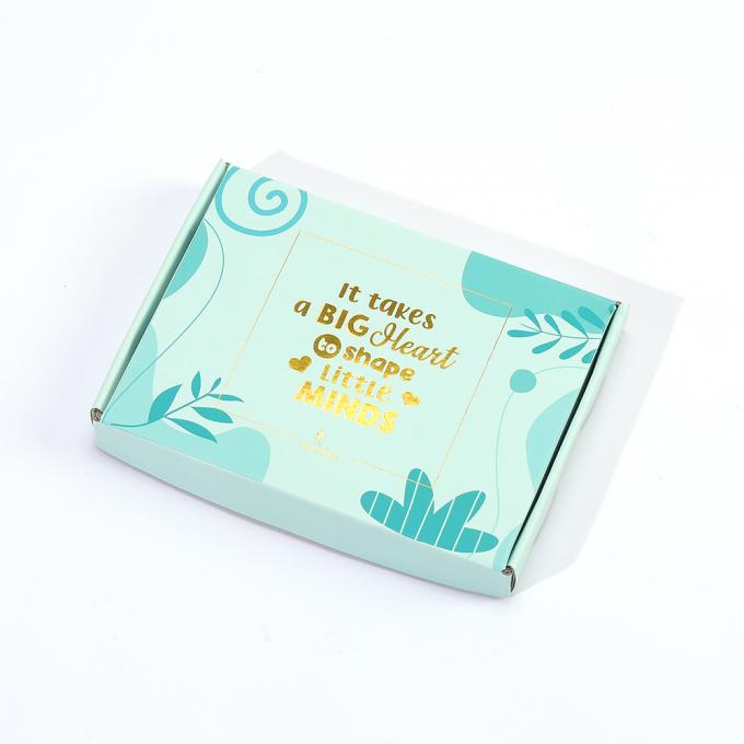 Kleding cadeau verpakking karton abonnement doos groene verzending mailer doos 8