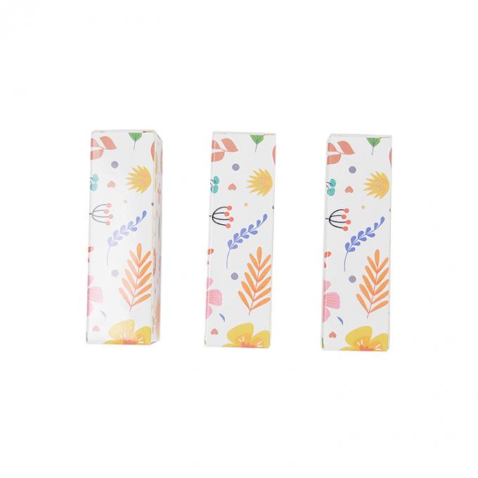 Custom Logo Printed Tub End Kraft Paper Box voor Cosmetische Lipstick Lipgloss Verpakking 8