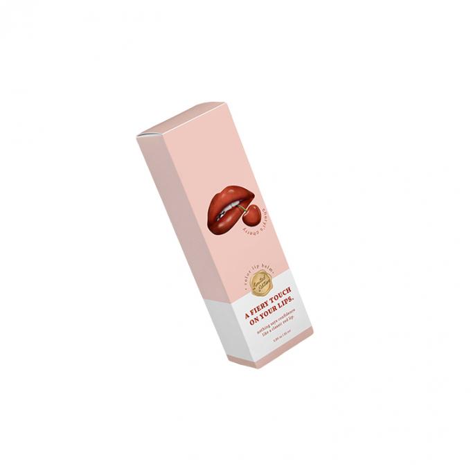 Gepersonaliseerde maat Geaccepteerd Lipstick Lipgloss Papierdoos voor milieuvriendelijke cosmetische verpakkingen 6