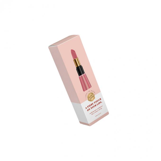 Gepersonaliseerde maat Geaccepteerd Lipstick Lipgloss Papierdoos voor milieuvriendelijke cosmetische verpakkingen 7