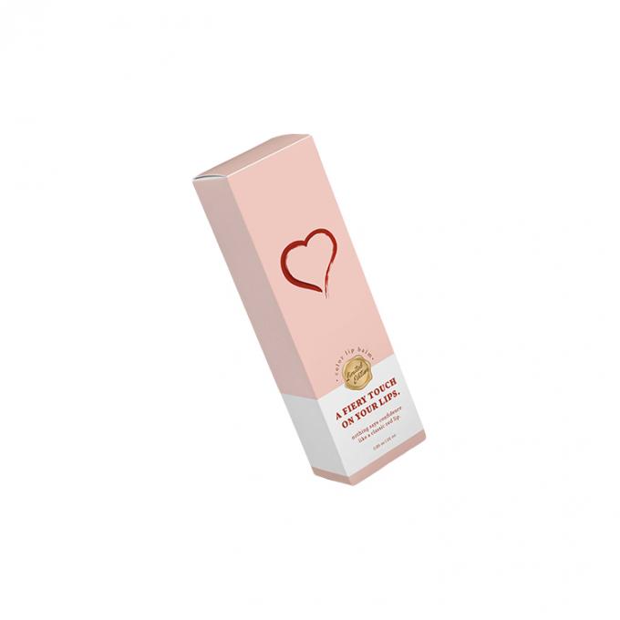 Gepersonaliseerde maat Geaccepteerd Lipstick Lipgloss Papierdoos voor milieuvriendelijke cosmetische verpakkingen 8