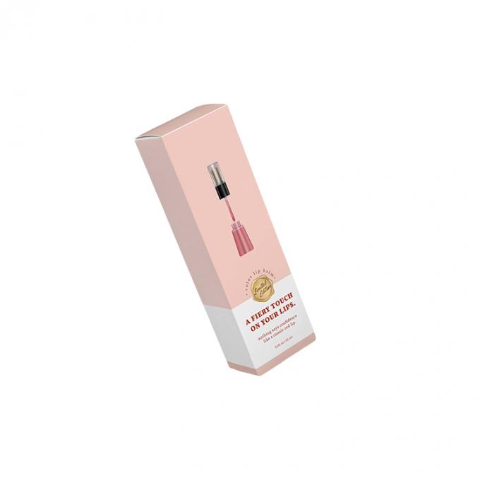 Gepersonaliseerde maat Geaccepteerd Lipstick Lipgloss Papierdoos voor milieuvriendelijke cosmetische verpakkingen 11