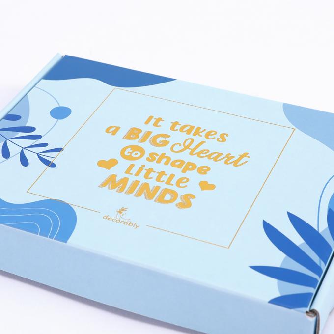 Herbruikbare Custom Logo Party Gifts Verpakkingsdozen Grofpapier Verzendbriefdoos 10