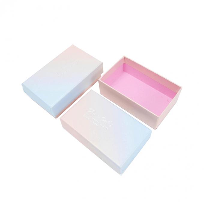 Gepersonaliseerde roze karton snoep cosmetische make-up sieraden papier cadeau verpakkingsdozen met logo 2