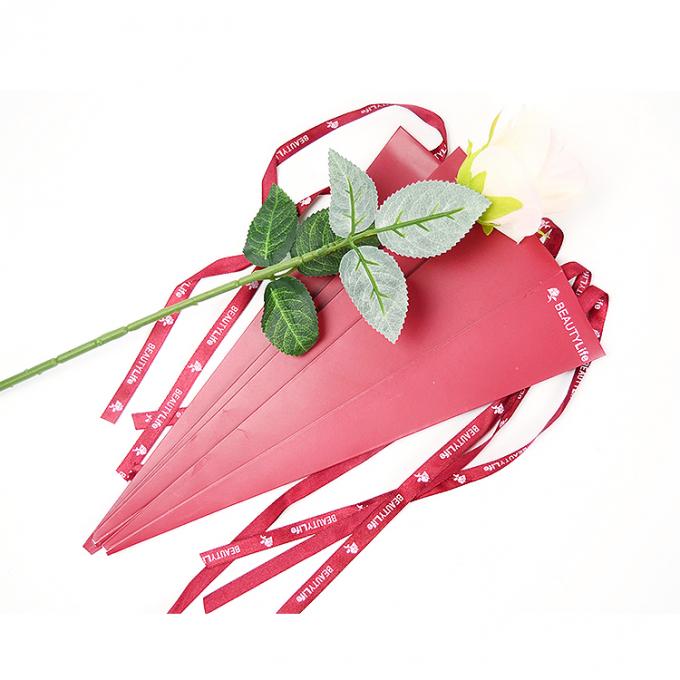 Een enkele lange stam rozen doos 42cm x 60cm papier bloemen verpakkingsdoos voor Valentijnsdag 0