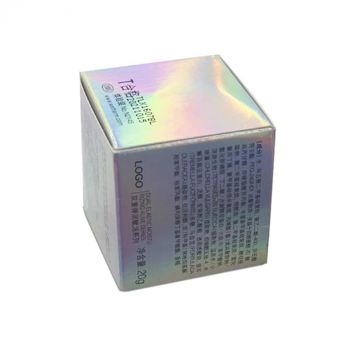 Niet-giftig leeg papier huidverzorging gezichtscrème Verpakkingsdoos CMYK Pantone kleurenprinten 9