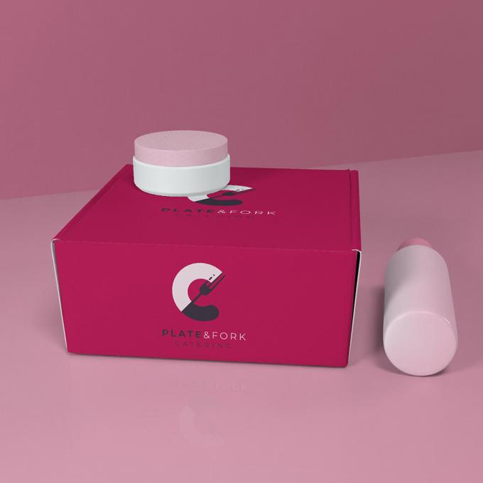 Eco-vriendelijke cosmetische make-up verpakkingsdozen golfkarton postdozen 11