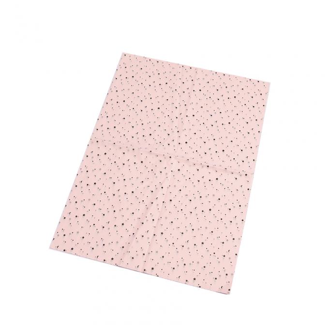 Digitaal drukken Op maat gedrukt logo Roze geschenkdoekpapier voor het verpakken van kleding 6
