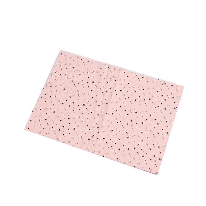 Digitaal drukken Op maat gedrukt logo Roze geschenkdoekpapier voor het verpakken van kleding 5