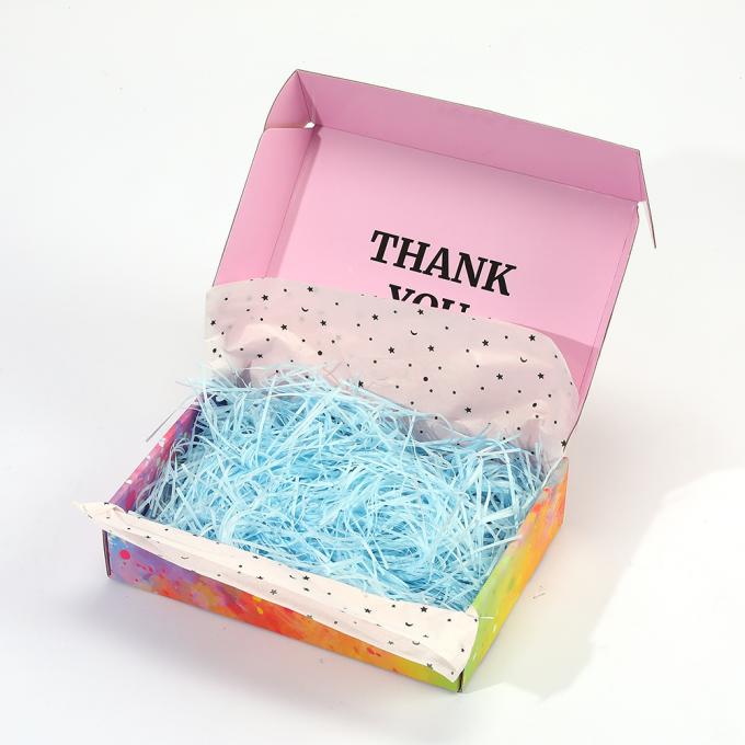 Digitaal drukken Op maat gedrukt logo Roze geschenkdoekpapier voor het verpakken van kleding 8