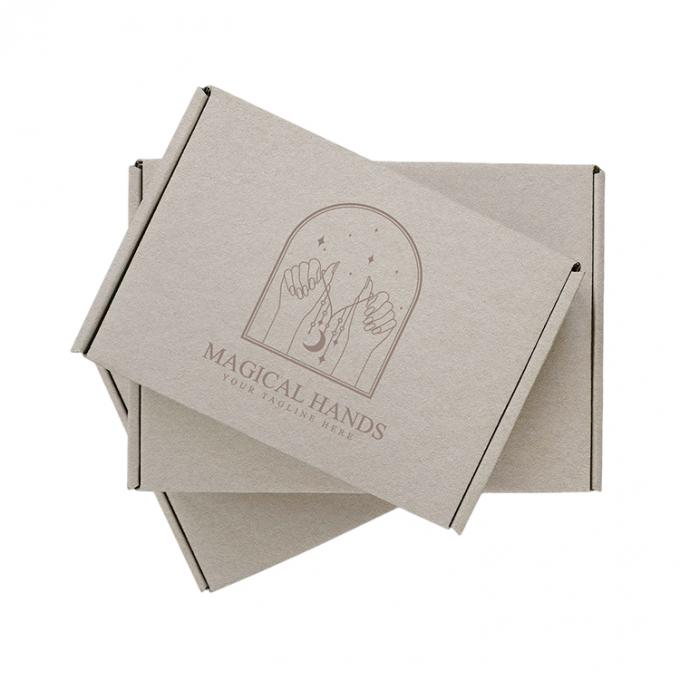Op maat gemaakte bestelling Op maat gemaakt logo gedrukt Elegante mode cadeau mailer Karton papier wimpers Verschep verpakkingsdoos 1