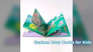 Custom Busy Books for Kids Early Learning Educational Toys