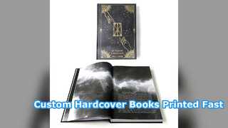 Aangepaste hardcover boekafdrukken van hoge kwaliteit, betaalbaar
