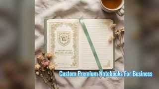 Op maat gemaakte premium hardcover notitieboekjes voor uw bedrijf