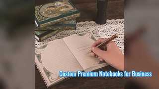 Op maat gemaakte premium hardcover notitieboekjes voor uw bedrijf