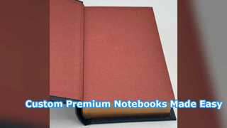 Op maat gemaakte premium hardcover notitieboekjes voor uw bedrijf
