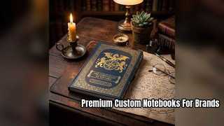 Op maat gemaakte premium hardcover notitieboekjes voor uw bedrijf