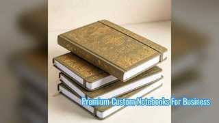 Op maat gemaakte luxe hardcover notitieboekjes voor uw merk