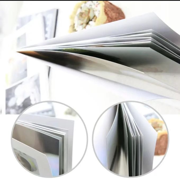 Op maat gemaakt fotoalbum Printing Hardcover Glue Bound Souvenir Album Memory Book 1