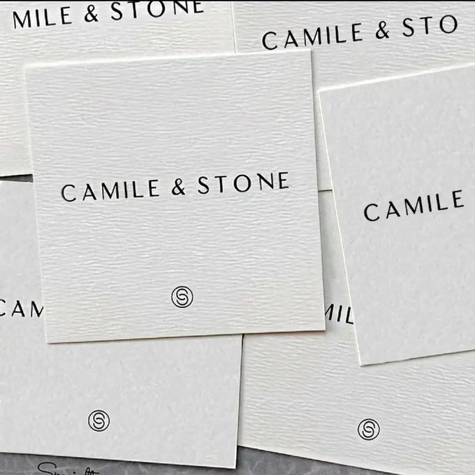 Vernissen Kraftpapier Printdiensten Custom Logo Karton Visitenkaart Print 1